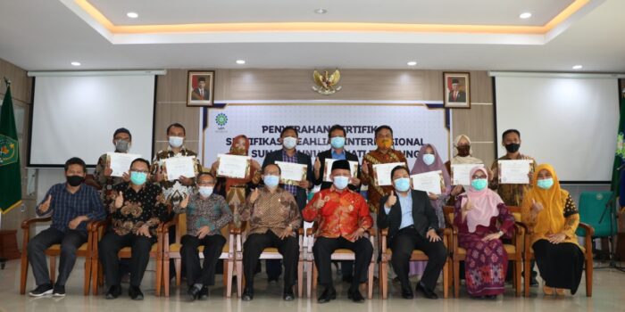 9 Dosen UIN SGD Bandung Tersertifikasi Keahlian Internasional
