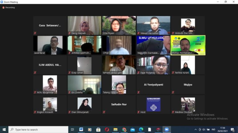 Penguatan Makalah, Ikhtiar Fakultas Ushuluddin UIN Bandung Siapkan Daya Saing