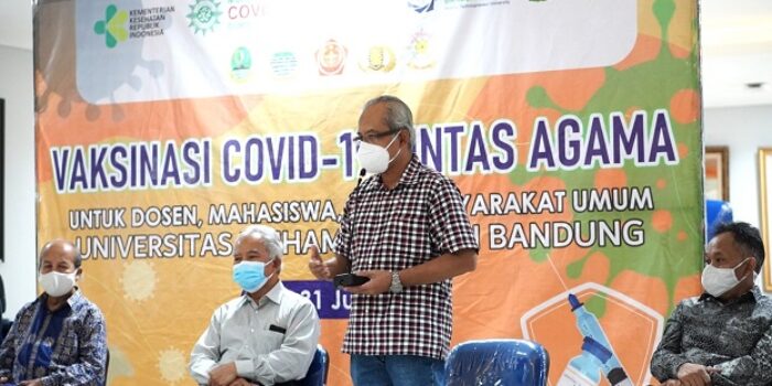 Rangkaian Vaksinasi Massal Lintas Agama Dosis 1 dan 2 di Sentra Vaksin UMBangdung Selesai Digelar