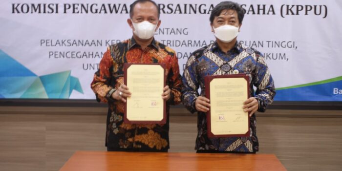 Tegakkan Hukum Persaingan, UIN Bandung Teken Kerjasama dengan KPPU
