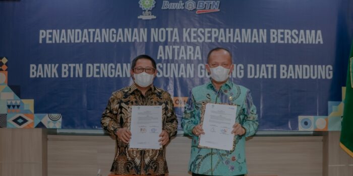 Tingkatkan Ekonomi Syariah, UIN SGD Bandung Teken Kerja Sama dengan BTN