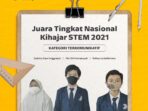 SMP Muhammadiyah 8 Bandung Juara Nasional dalam Ajang Kihajar STEM 2021