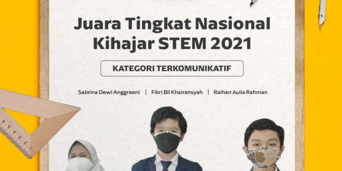 SMP Muhammadiyah 8 Bandung Juara Nasional dalam Ajang Kihajar STEM 2021