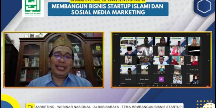Albab Bandung Raya dan Priangan Gelar Webinar Nasional Enterpreneurship Santri