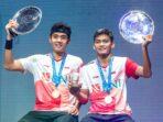 Kalahkan “The Daddies”, Pasangan Maulana/Muhammad Shohibul Fikri Juara All England 2022