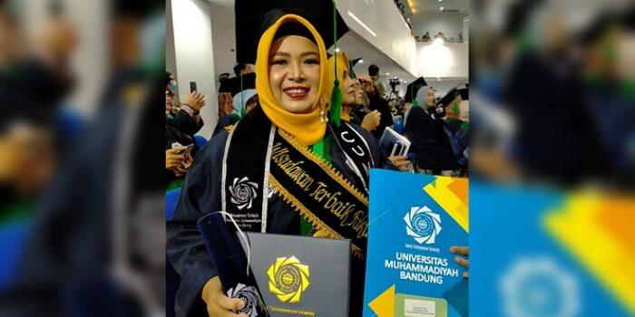 Inilah Tanti Tri Aristianti, Wisudawan Terbaik UM Bandung