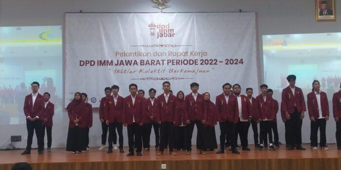 Gagas Ikhtiar Kolektif Berkemajuan, DPD IMM Jabar Periode 2022-2024 Resmi Dilantik!
