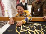 Kunjungi Pusat Produksi Kiswah, Dirjen PHU Tanyakan Proses Penggantian Kiswah