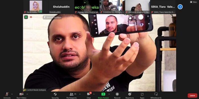 Dokumentasikan Lesson Learned, Eco Bhinneka Muhammadiyah Berlatih Memproduksi Video