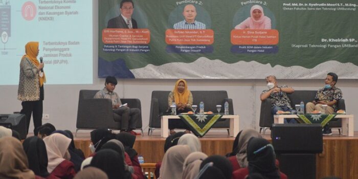 Kuliah Umum Teknologi Pangan UM Bandung Kupas Tantangan Hingga Strategi Industri Pangan