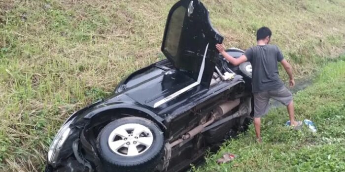 Innaalillaahi! Mobil Ketua PDM Sukabumi Alami Kecelakaan di Tol Cipali