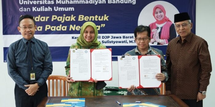 UM Bandung dan Kanwil DJP Jabar I Adakan MoU: Peresmian Tax Center Hingga Edukasi Perpajakan