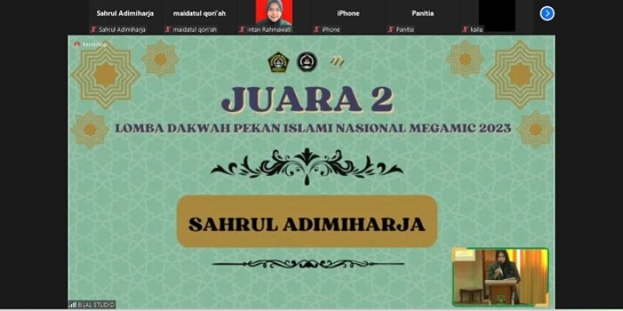 Mahasiswa UIN Bandung Sabet Juara II Lomba Dakwah Pekan Islami Nasional