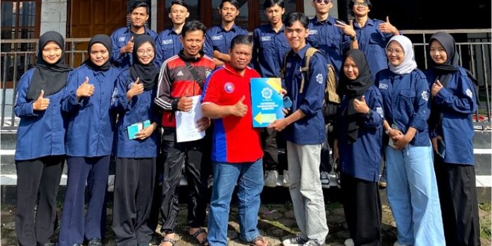 Tim PPK Ormawa Himagri UM Bandung Lakukan Audiensi Program Sanggar Tani Muda di Desa Pulosari