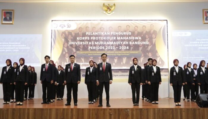 Usung Kabinet Arthasenna, Kepengurusan KPM UM Bandung Periode 2023-2024 Resmi Dilantik