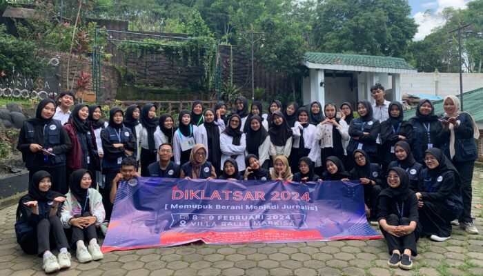 Regenerasi Jurnalis Baru, Bewara Pers UM Bandung Gelar Diklatsar