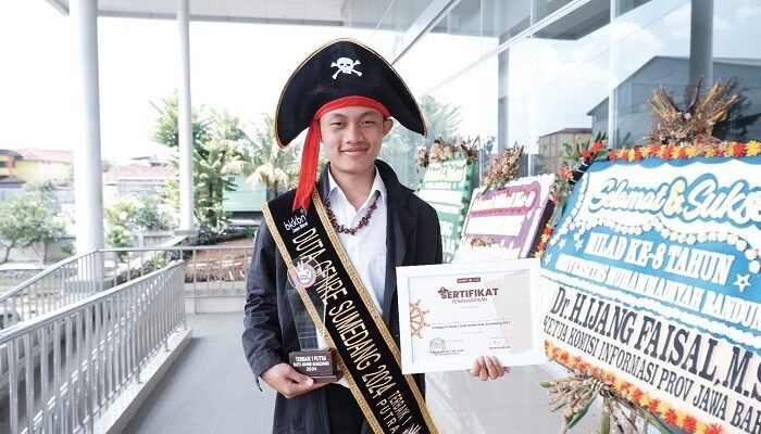 Mahasiswa Prodi KPI UM Bandung Juara Duta Genre Kabupaten Sumedang 2024