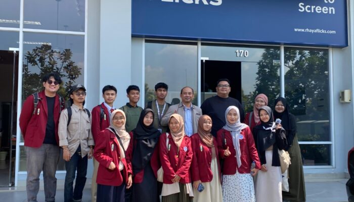 Mahasiswa KPI UM Bandung Tambah Wawasan Tentang Film di Rhaya Flicks