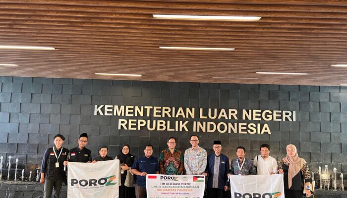 Kolaborasi POROZ dan Kemenlu RI, Lazismu Siap Melaksanakan Misi Kemanusiaan ke Palestina