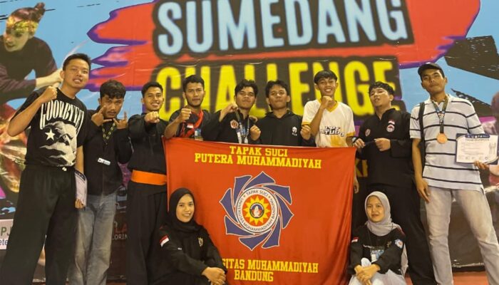 Top! Atlet Tapak Suci UM Bandung Raih Medali Perunggu di Ajang Pencak Silat Nasional