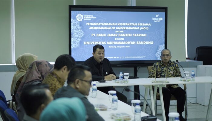 UM Bandung – BJB Syariah Jalin Kerja Sama Strategis di Bidang Pendidikan dan Teknologi