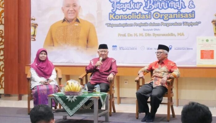 Din Syamsudin Sampaikan Konsep Kepemimpinan Profetik pada Konsolidasi PW Aisyiyah Jabar