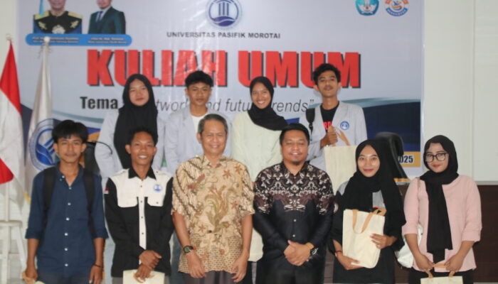 Kuliah Umum Universitas Pasifik Pulau Morotai Bahas “Network and Future Trends” Bersama ITB