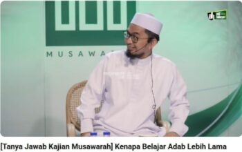 Adab Sebelum Ilmu: Pesan Tegas Ustadz Adi Hidayat di Era Digital