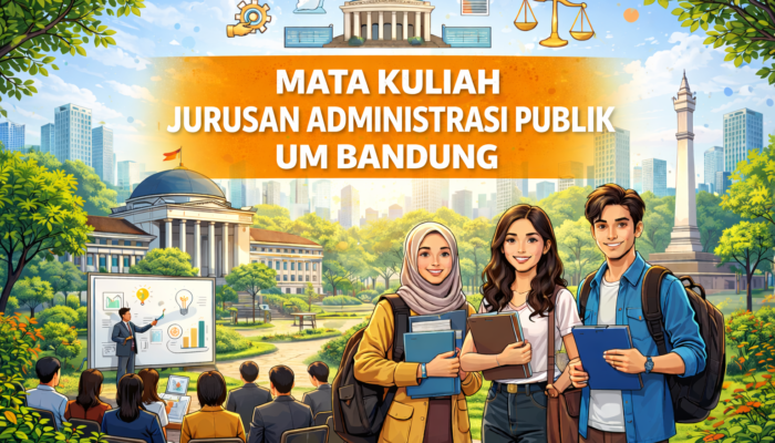 Daftar Mata Kuliah Jurusan Administrasi Publik UM Bandung Lengkap Semester 1-8