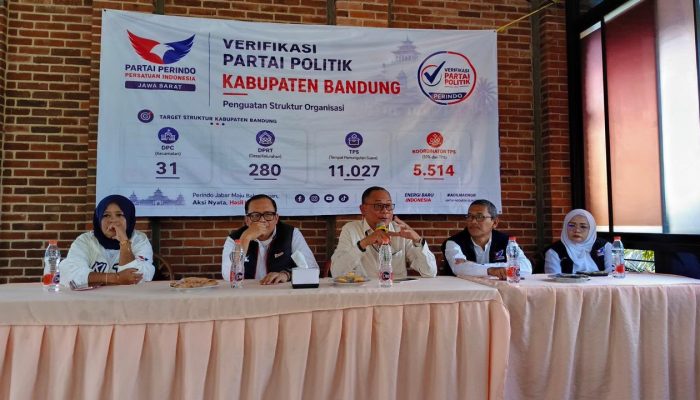 KPU Apresiasi Perindo Kabupaten Bandung, Struktur Organisasi Rampung di 31 Kecamatan