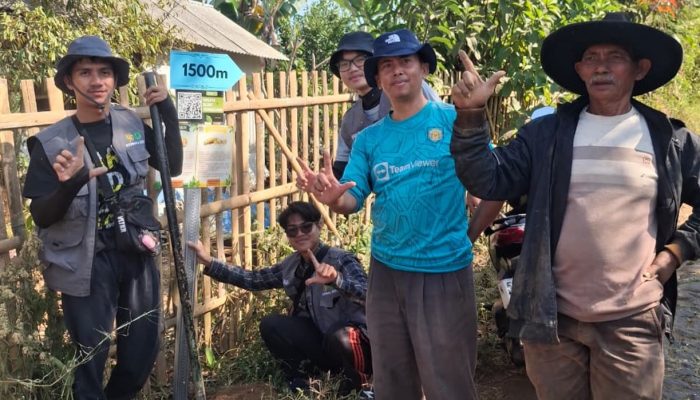 Keren! Mahasiswa KKN Bikin Rute Digital dan Media Informasi Wisata Bukit Jengkoang
